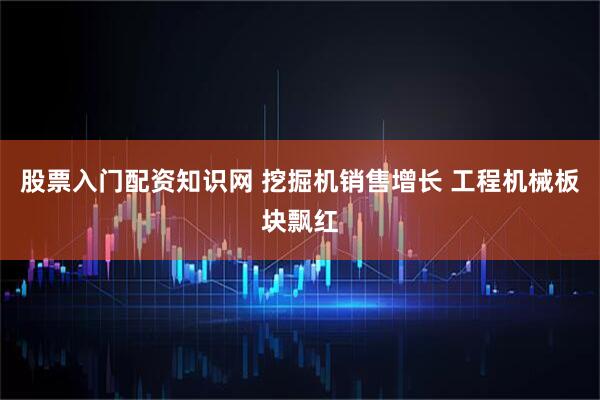 股票入门配资知识网 挖掘机销售增长 工程机械板块飘红